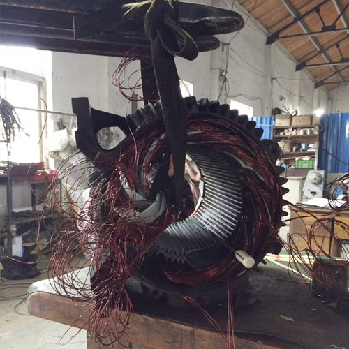合肥電機(jī)維修時(shí)怎么處理集電環(huán)短路的故障？